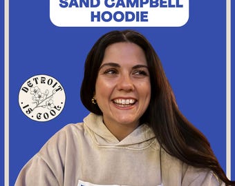 Sand Campbell Hoodie | Detroit is Cool Winter Collection