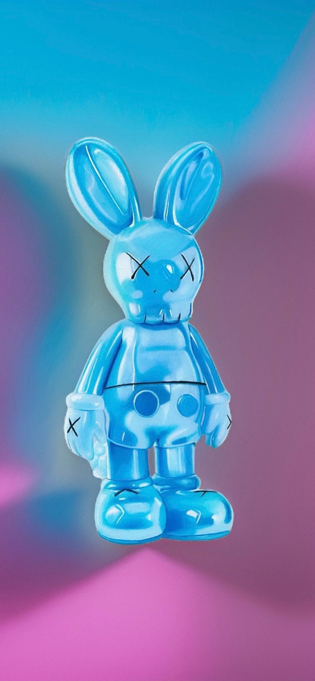Kaws Rabbit - Etsy