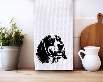 Beagle Tea Towel