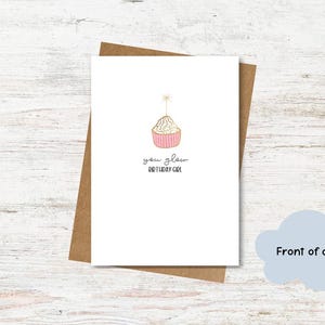 Cupcake Birthday Card, Celebrate, Special Day, Best Day Cards