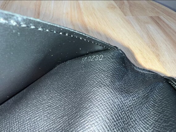 Authentic Damier Graphite Brazza Long Wallet, Lon… - image 6