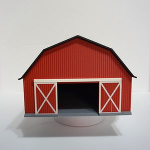 Barn - The Classic - Single Floor - Wood Façade Exterior - 1:64 Scale