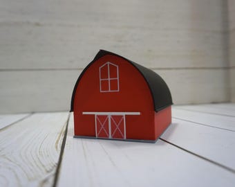 Barn - Curved Roof Classic - Wood Façade Exterior - N-Scale (1:160)
