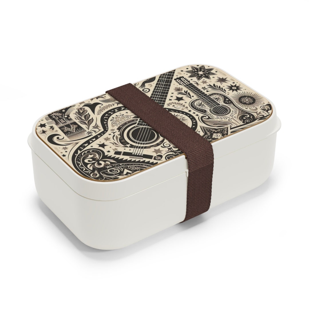 Spanish Guitar Bento Box, Lunch, Dinner, Eco-friendly, Stackable ...