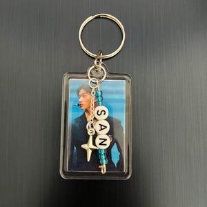 Ateez Photo Keychains
