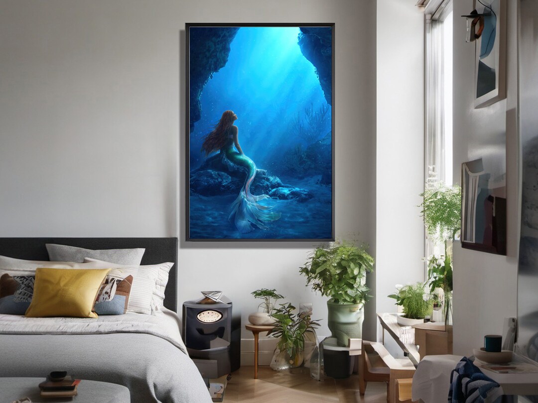 The Little Mermaid_movie Poster,movie Decorative Painting,wall ...
