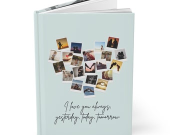 Personalized Hardcover Journal, Add Up To 21 Photos, Custom Message/Name, And An Absolutely Adorable Design!