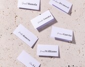 Place Card Template. DIY Ready. Fully Customisable. Easy to use stationery templates. Minimalist Design. Instant download. Sabine Collective