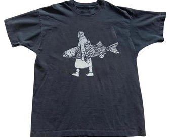 Man Fishing T-Shirt, Streetwear Graphic Tee, Funny Meme Hoodie, Retro Sweatshirt, Gift for Fisherman