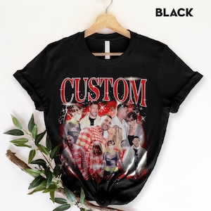 Customize Your Own Bootleg T-shirt, Personalized 90s Retro Graphic Sweatshirt, Retro Custom Bootleg Rap Hoodie, Custom Bootleg