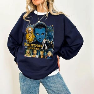 It's Always Sunny In Philadelphia The Nightman Cometh Retro T-shirt, Dayman Charlie Kelly, Frank Reynolds Hoodie, Always Sunny Sweatshirt