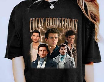 Vintage Colin Bridgerton T-shirt, Colin Bridgerton Bootleg Sweatshirt, Bridgerton TV Show Hoodie, Customize Bridgerton Season 3 Fan T-shirt