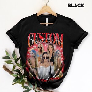 Custom Your Own Bootleg T-shirt, Retro Custom Bootleg Rap Sweatshirt, Custom Bootleg, Custom Your Photo, Insert Your Design, Vintage