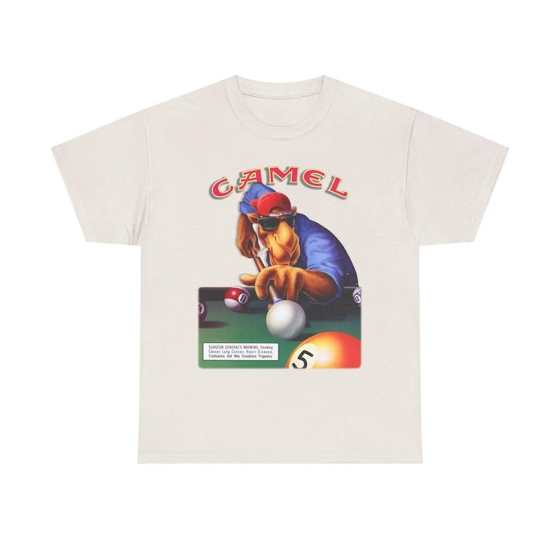 Vintage 1988 Joe Camel Cigarette 75th Birthday T-Shirt, Unisex Hoodie, Retro Tee, Classic Tobacco Logo Sweatshirt, Birthday Gift for Smoker image 2