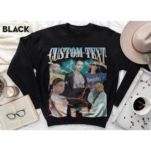 Custom Retro Photo Bootleg Themed Sand Color T-shirt, Bootleg Rap Themed Sweatshirt, Plus Size Bootleg Hoodie, Graduation Bootleg Tee