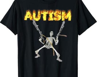Autistic Funny Skeleton Hoodie, Autism Edgy Skeleton Meme, Oddly Specific Sweatshirt, Offensive Gifts T-shirt, Cursed Shirts