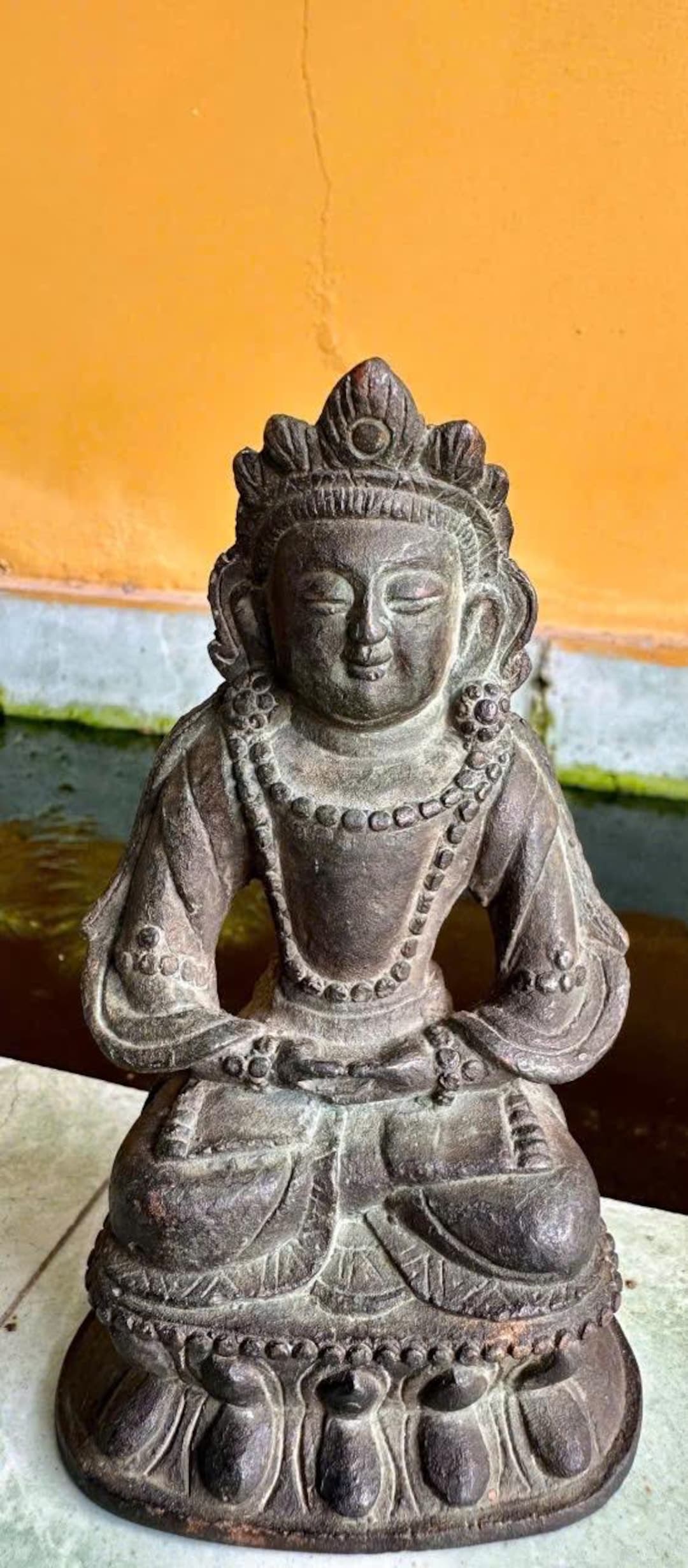 Ming Dynasty Bronze Buddha, Ming Guan Yin, Authentic Statue - Etsy