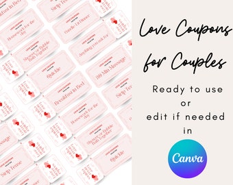 Pink Love Coupons for Couples - A Perfect Blend of Romance and Fun!