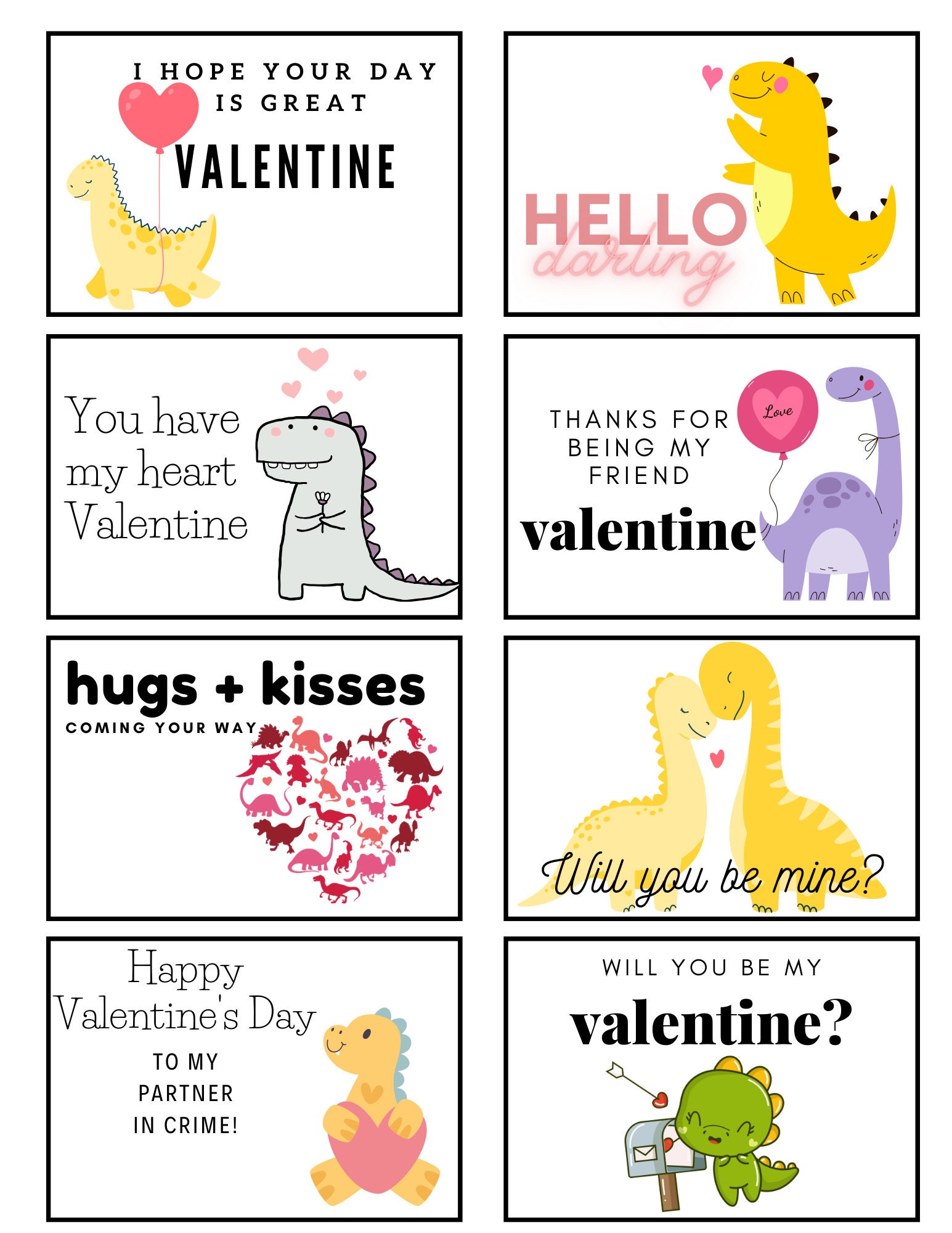 Valentine's for Kids or Teens - Etsy