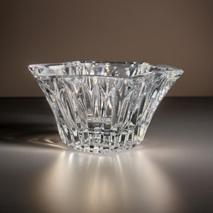 Mikasa Diamon Fire candle votive crystal