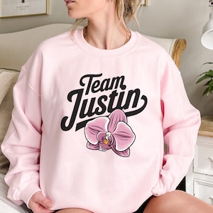 Felpa Team Justin Baldoni Supporta Nessuno Mette Justin in Seminterrato Maglietta Vintage Retro Team Justin Tazza Team Baldoni