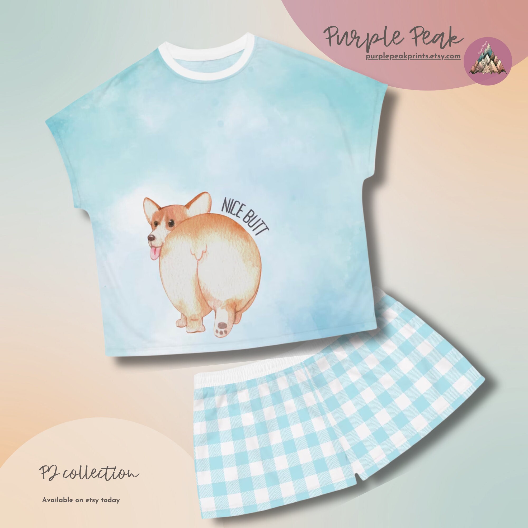 Corgi Pajamas Etsy Canada