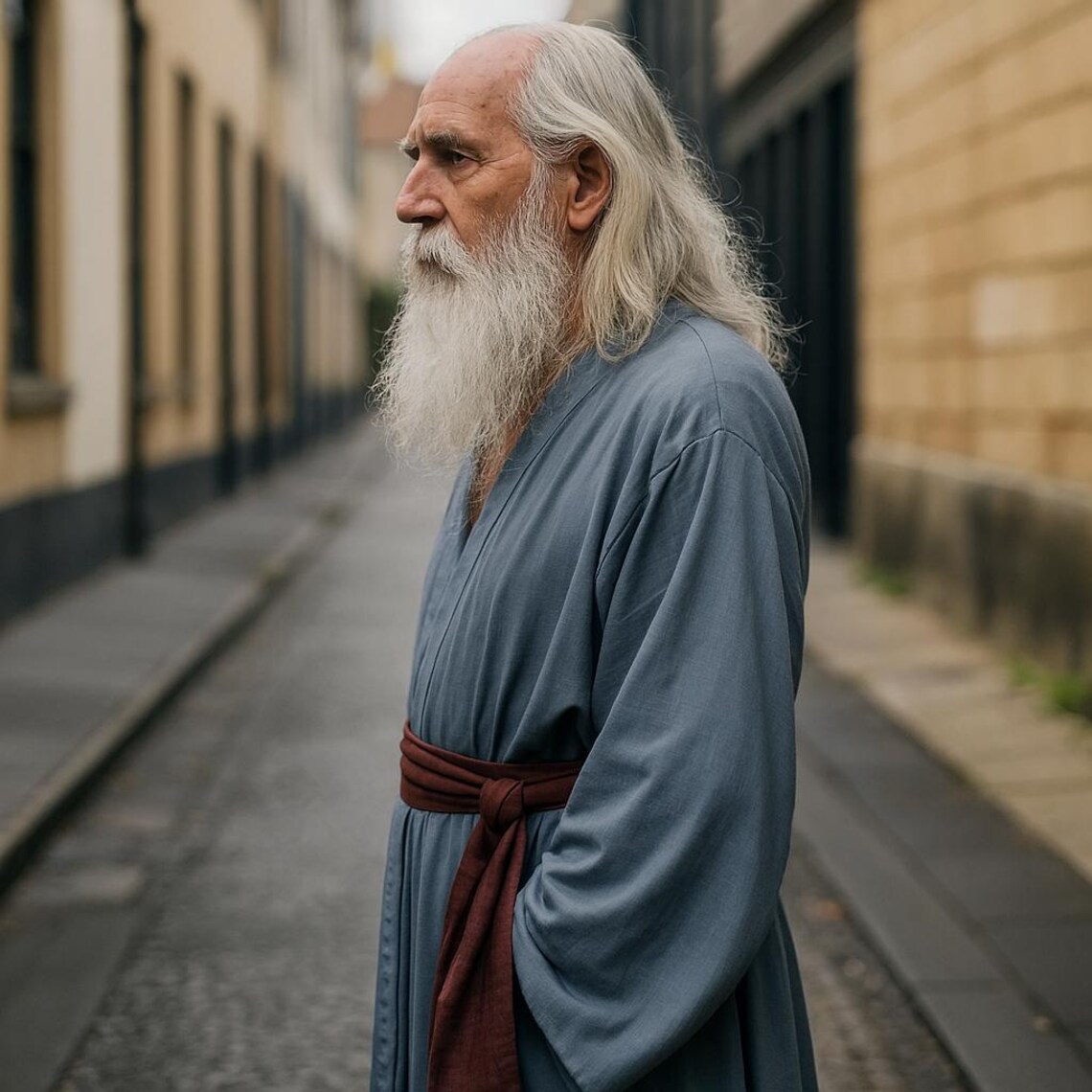 Versatile Grey Medieval Robe | Unisex Renaissance Costume | Historical ...