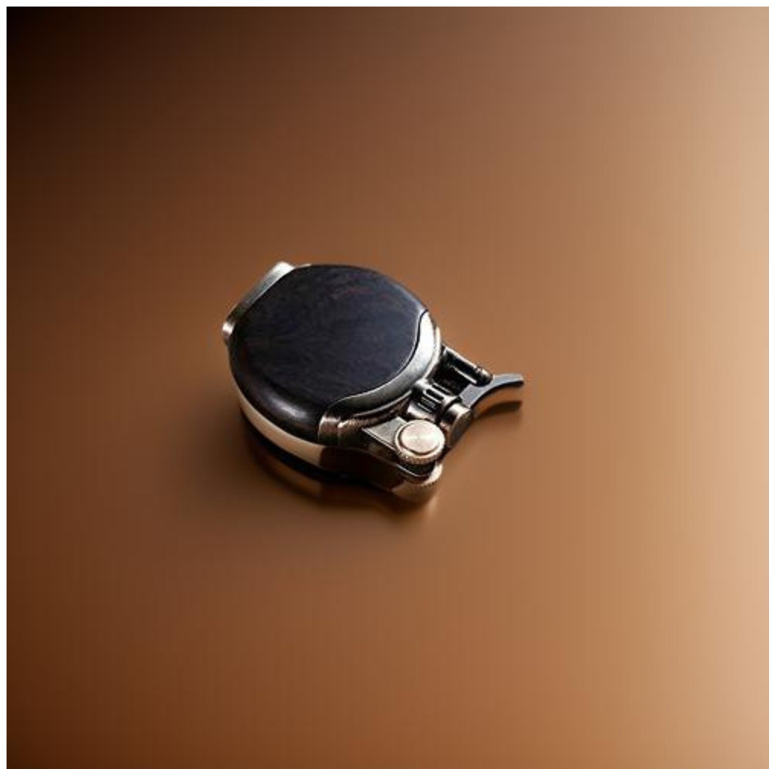 Sandalwood Vintage Trench Lighter Handcrafted Black Zinc Kerosene