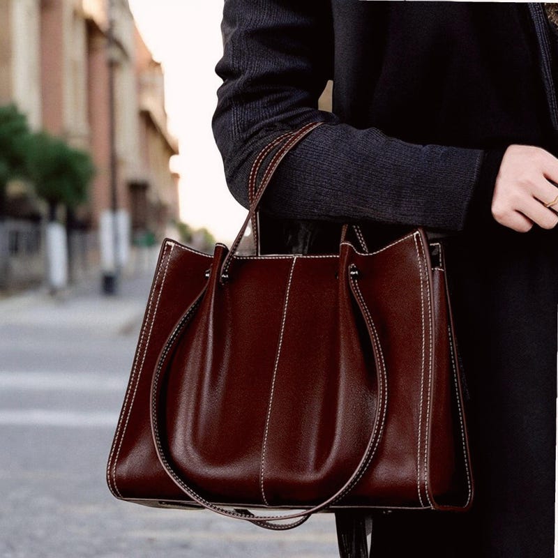 Leather Tote Bag