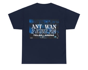 Antwan, camiseta unisex de algodón pesado