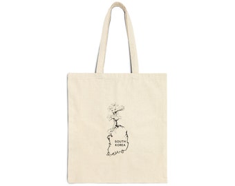 Seoul Roots Cotton Canvas Tote Bag