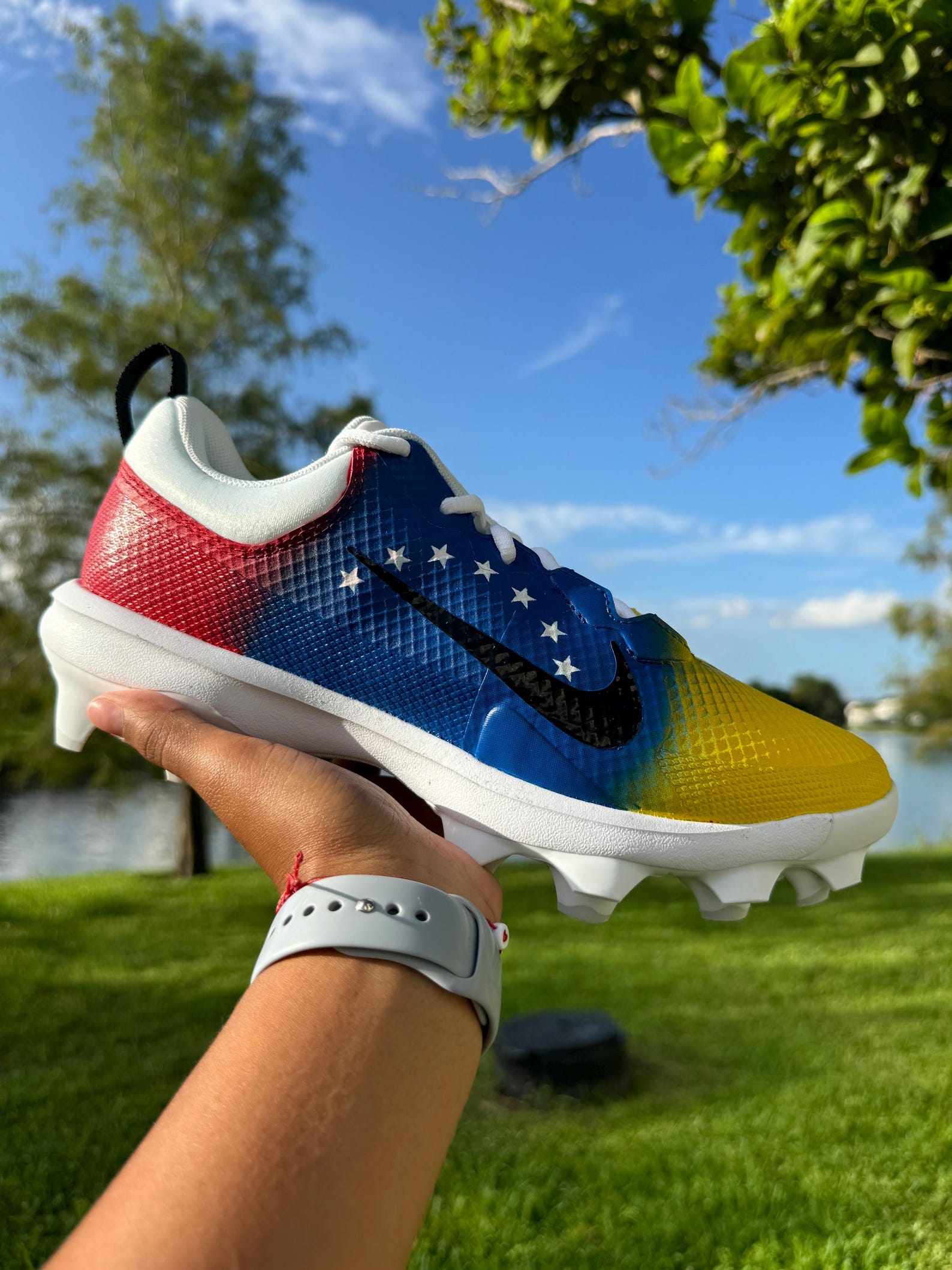 custom baseball cleats molded