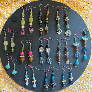 Handmade Recycled Earrings