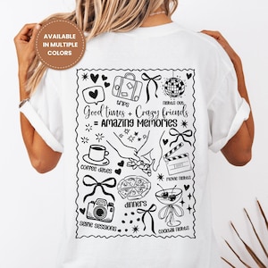 T-shirt d&#39;amitié, idée cadeau pour meilleur ami, t-shirt Bestie, t-shirt Friends, t-shirts Best Friends, cadeau BFF, personne préférée