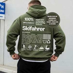 Witziger Hoodie, Sweatshirt, T-Shirt für Skifahrer und Wintersport Liebhaber - Outfit für Skiurlaub, Après Ski Party, Winter