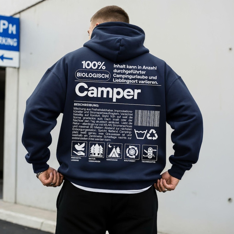Funny hoodie, sweatshirt, t-shirt for campers - gift idea for camping lovers - camping clothing image 2