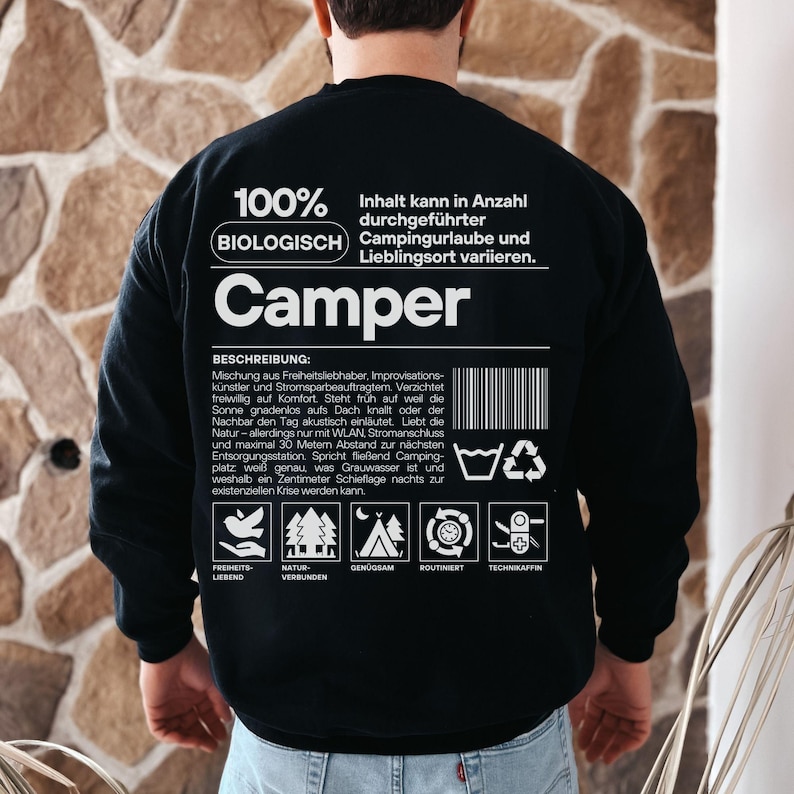 Funny hoodie, sweatshirt, t-shirt for campers - gift idea for camping lovers - camping clothing image 3