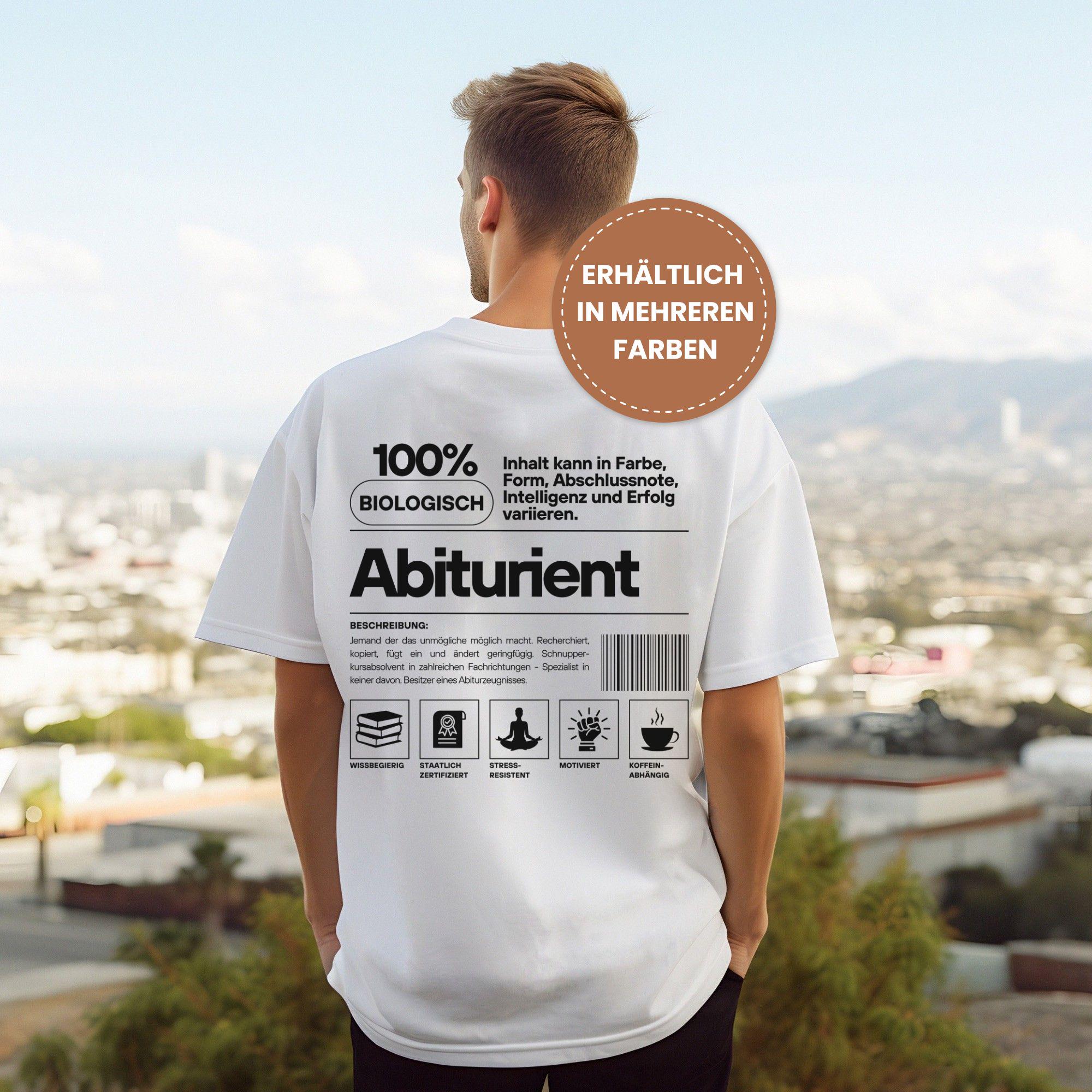 Abiturient TShirt, Abiturient Description Shirt, Graduation Class 2025 TShirt, Creative Gift Passed Abitur, Abi Shirt 2025