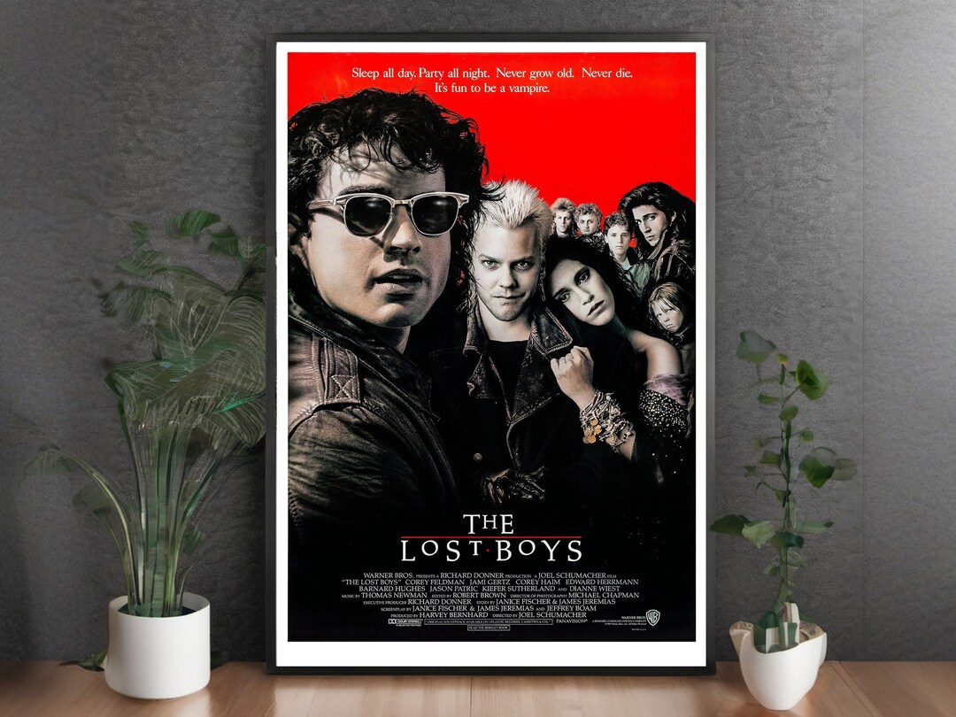 The Lost Boys_movie Posters, Decorative Paintings, Poster Design, Movie — free download
