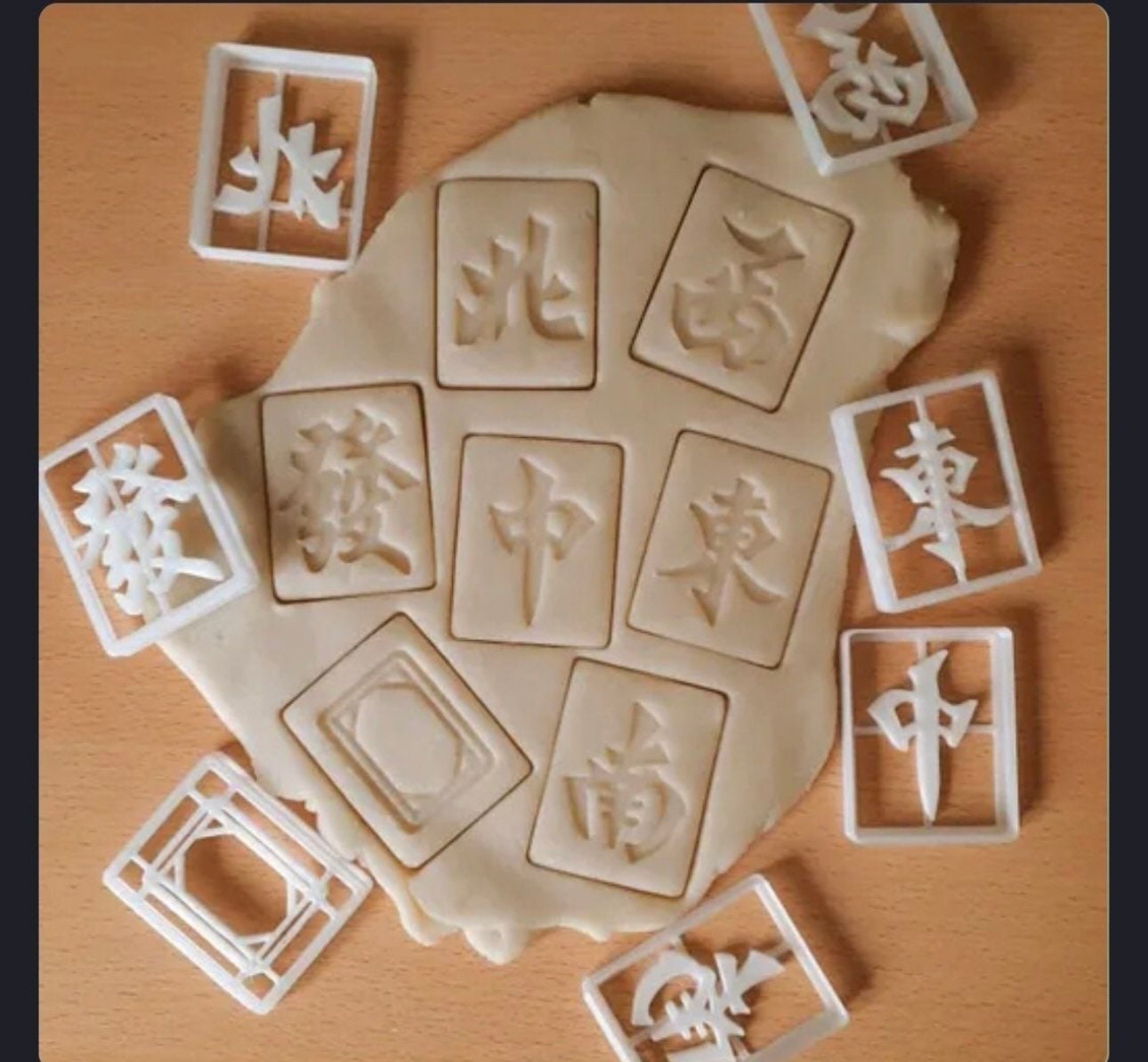 Mahjong Cookie Cutter Set Etsy