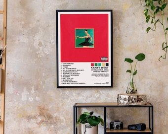 Kanye West , Graduation , Vinyl LP Record Framed and Ready to Hang