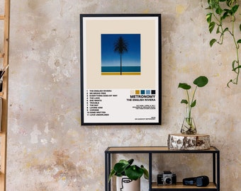 Metronomy The English Riviera Poster Album Cover Wall Art