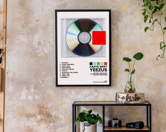 Kanye West Yeezus Album Cover Wall Art