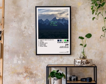 Kanye West ye Album Cover Wall Art
