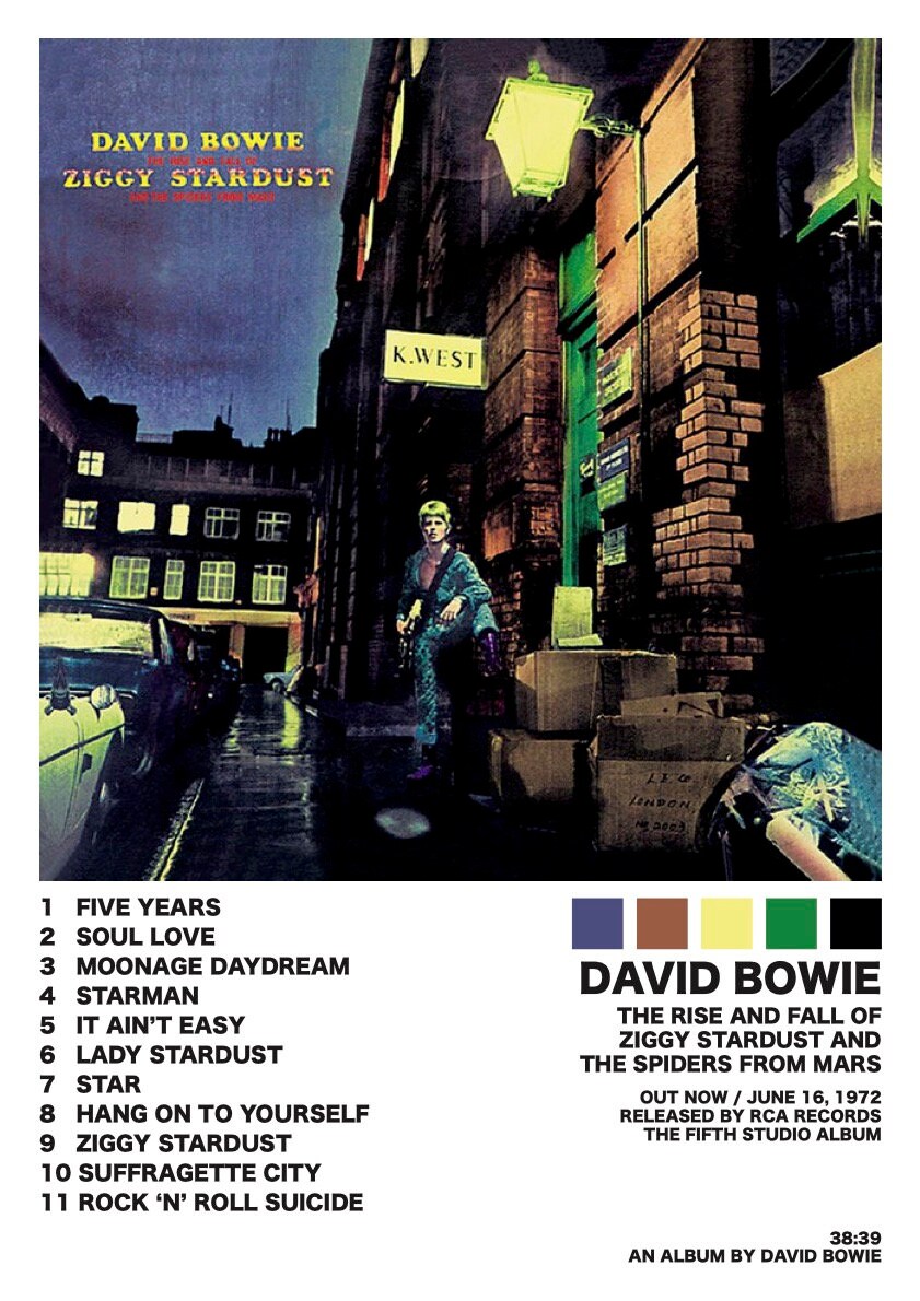 David Bowie the Rise and Fall of Ziggy Stardust and the