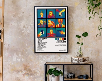Skepta Ignorance Is Bliss Poster Album Cover Wall Art