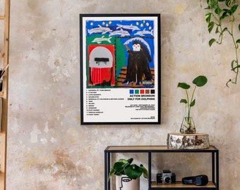 Action Bronson Only For Dolphins Poster Album Cover Wall Art