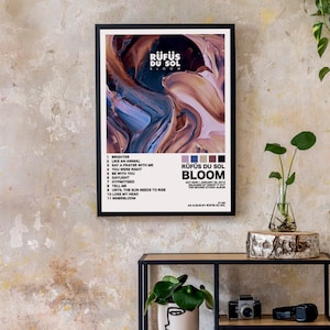 Rüfüs Du Sol Bloom Album Cover Wall Art