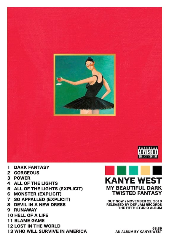 B*r様 未開封レコード Kanye West My Beautiful Dar Kanye West - My Beautiful Dark Twisted Fantasy [CD] - Amazon