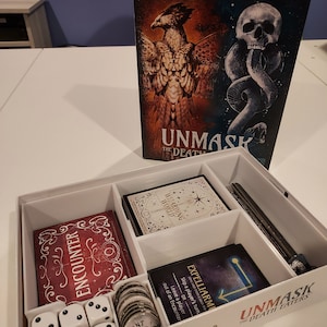 Harry Potter Kartenspiel Demask the Death Eaters Spiel Insert Organizer für Kartenspiel